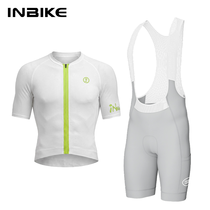 Cycling Bib Shorts - INBIKE プロフェッショナルサイクリングジャージ 半袖 メンズ ビブショーツ付き –