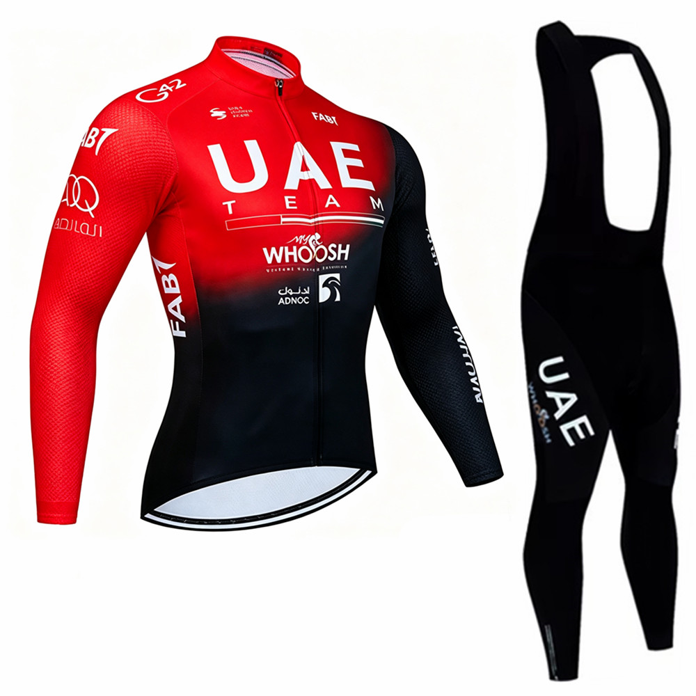 春夏用長袖サイクリングジャージセット、ビブパンツ、サイクリン - Cycling Gear Brands のレビューと価格