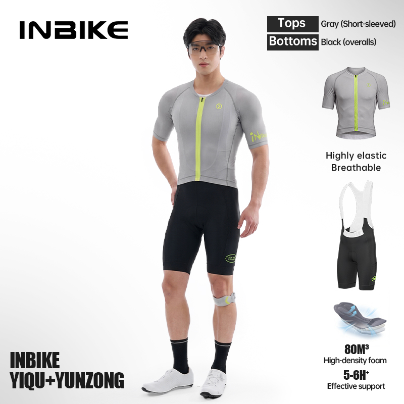 INBIKE プロフェッショナルサイクリングジャージ 半袖  - Cycling Bib Shorts のレビューと価格