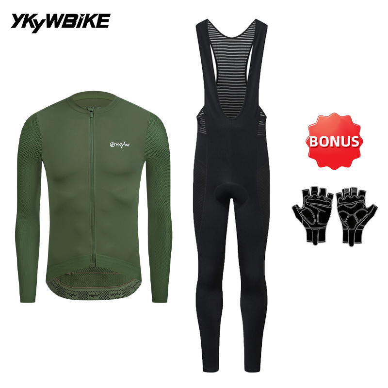 YKYWBIKE メンズ サイクリングジャージセット、春用自 - Cycling Gear Brands のレビューと価格